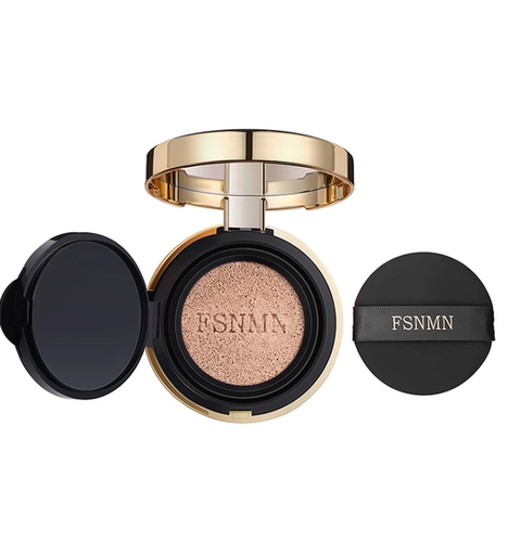 Японский кушон, осветляющий кремовый тональный крем, интенсивное увлажнение, осветляет кожу, контроль жирного блеска, 15г