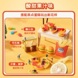 Во рту -Фращаемость детская конфеты с закусками фруктовые сок вкуса Германия Тролли Кенди Лоллипоп Пицца Сахар