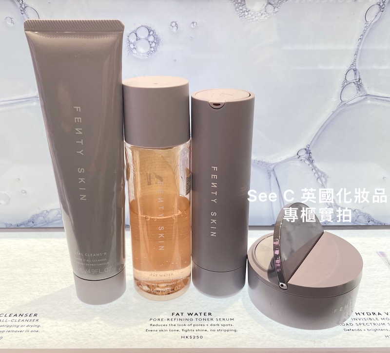 Spot Fenty SKIN Rihanna Skin Care Removes Makeup Cleansing Cream Water Essence Moisturizing Cream Sunscreen