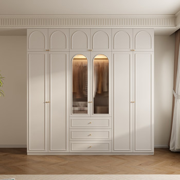 Yixue french cream style whole house customized cloakroom