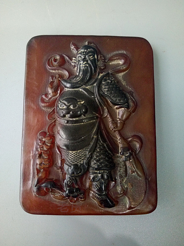 Bag old genuine products with vintage old horn fine sculptures close to the pendant old stock old stock old stock collection