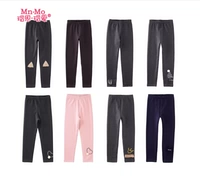 恩 2018 quần legging nữ mùa thu đông mới dày đôi ấm áp cộng với quần nhung trẻ em quần ống rộng trẻ em