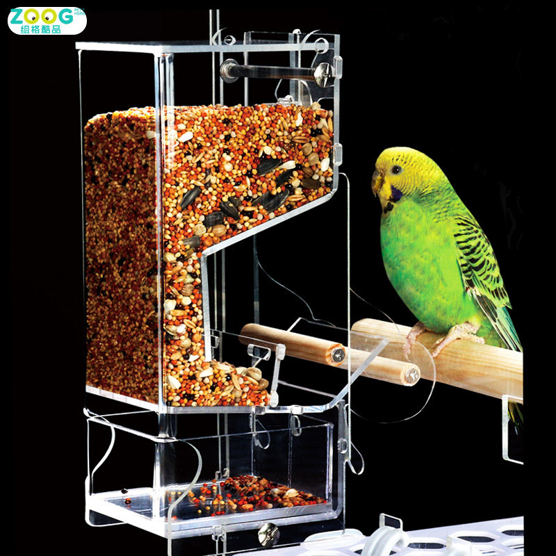 Parrot Automatic Feeder Feeding Device Black Phoenix Tiger Skin