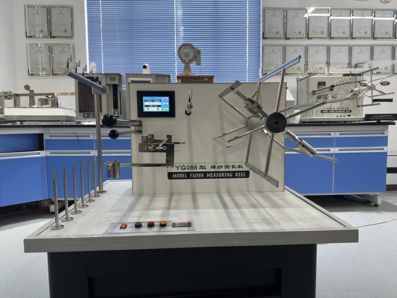 Yg086C Yarn Length Measuring Machine Yarn Length Analysis Yarn Length Meter Changyi Spinning Machine Textile Instrument Touch Screen