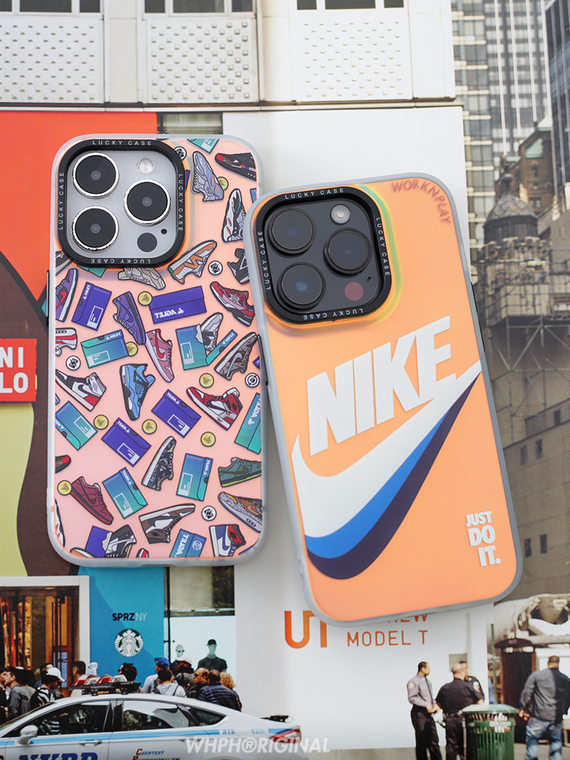 Nike Sporty New Silicone TPU 15, 14, 13, 12 iPhone Case