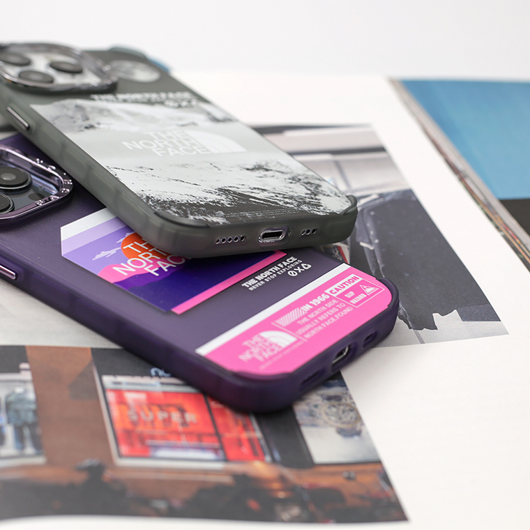 The North Face New Snow Mountain Illustration 14, 13, 12 iPhone Case
