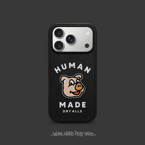 HUMAN MADE Cartoon Pig Cute iPhone Case