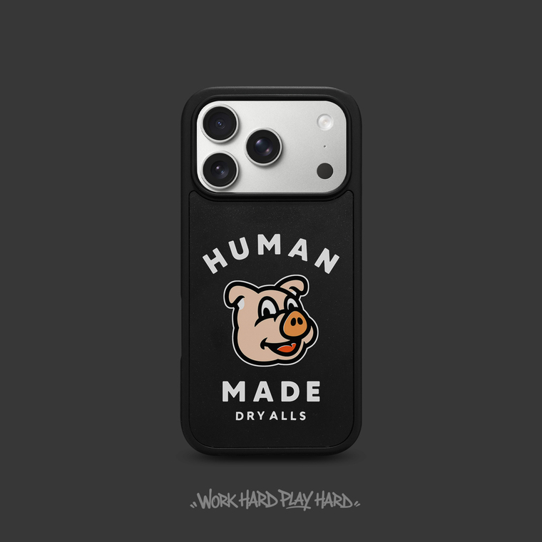 HUMAN MADE Cartoon Pig Cute iPhone Case