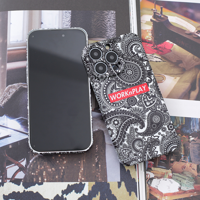 Work N Play New Paisley Pattern 14, 13, 12 iPhone Case