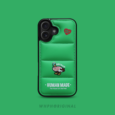HUMAN MADE Iphone 16 Case 新品未使用 Human Made Phone Cases Covers Puffy Puffer Down Jacket iPhone Pro