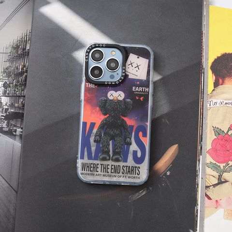 New KAWS Where The End Starts 14, 13, 12 iPhone Case