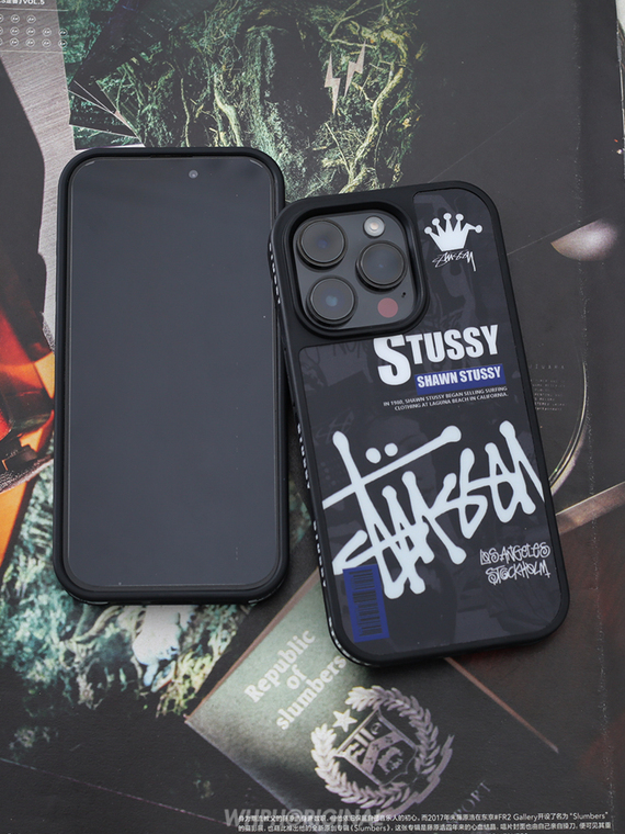 Stussy Matte Personalized 15, 14, 13, 12, 11 iPhone Case