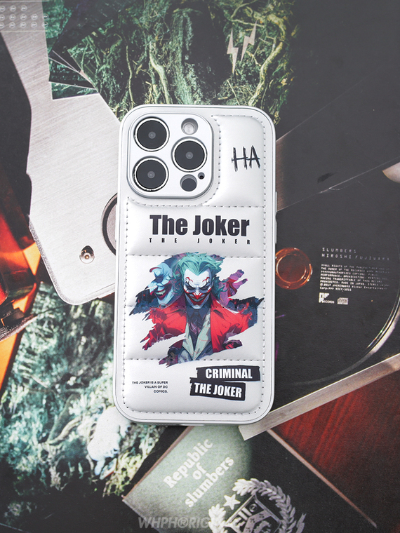 The Joker New Puffy Puffer Down Jacket 15, 14, 13, 12 iPhone Case
