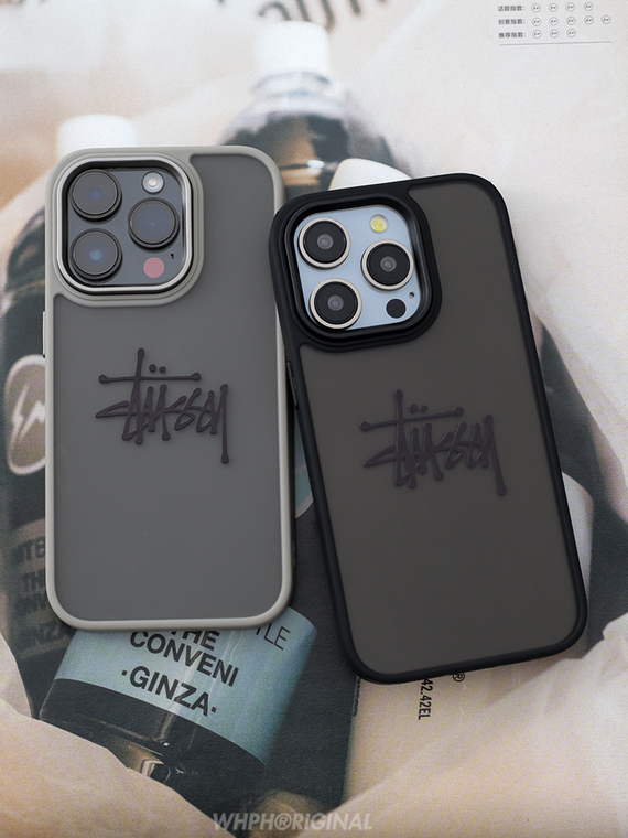 STUSSY New Magnetic MagSafe Matte Anti Slip 1iPhone 15, 14, 13, 12 iPhone Case