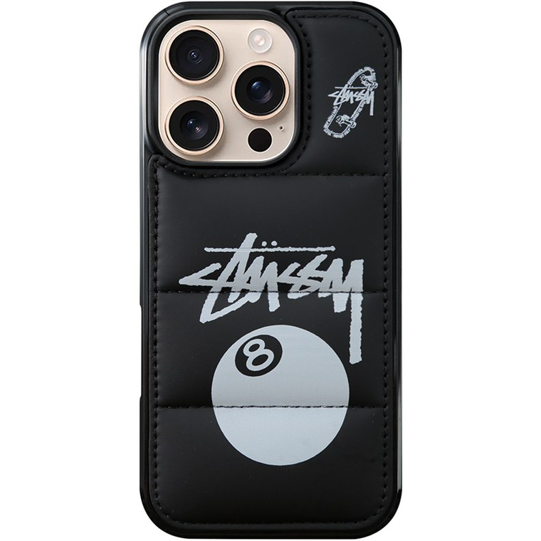 Stussy Eight Ball New Puffy Puffer Down Jacket Plus/Pro/Max – 16, 15, 14, 13, 12 iPhone Case