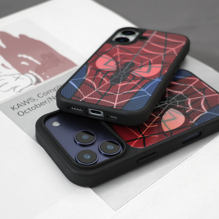 WHPH ORIGINAL Spider-Man Iridescent MagSafe 3D Matte Anti-fall iPhone Case