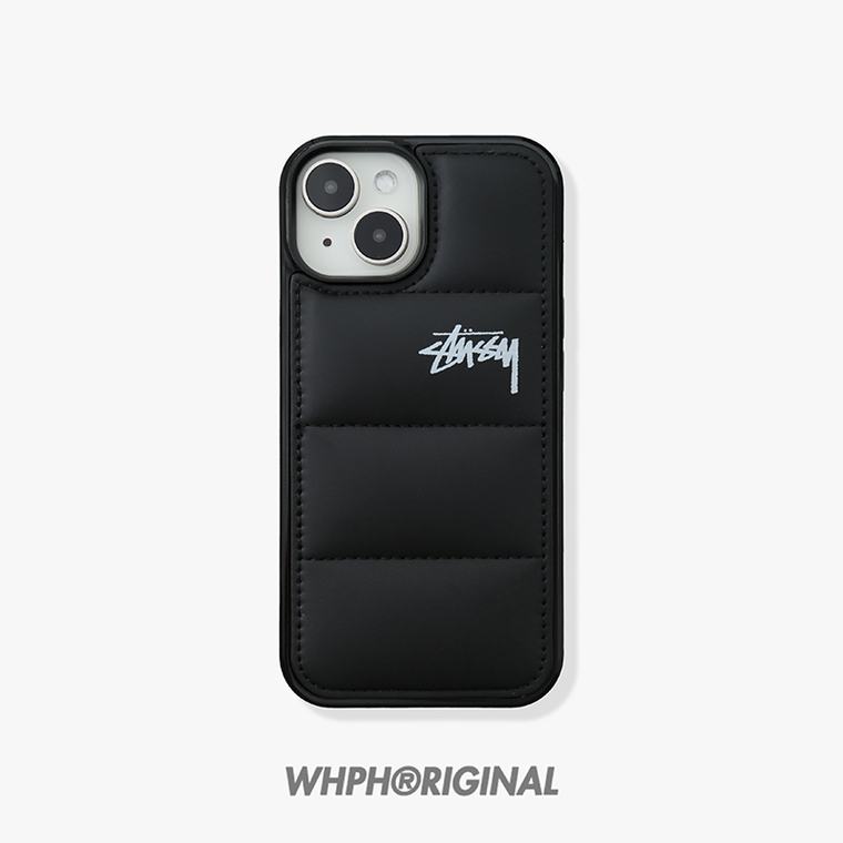 Stussy Black Logo 8-Ball iPhone Case