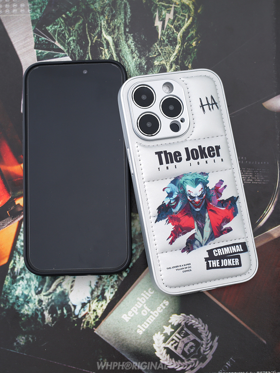 The Joker New Puffy Puffer Down Jacket 15, 14, 13, 12 iPhone Case