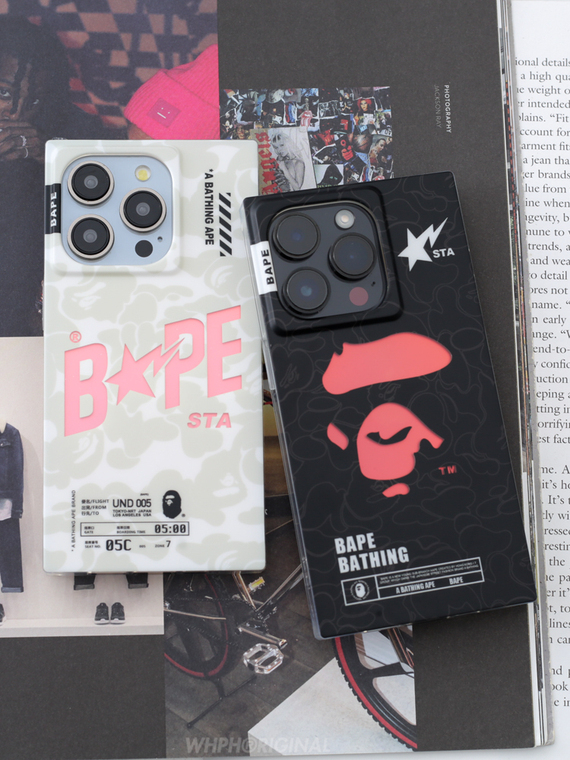 Square BAPE 15, 14, 13 iPhone Case