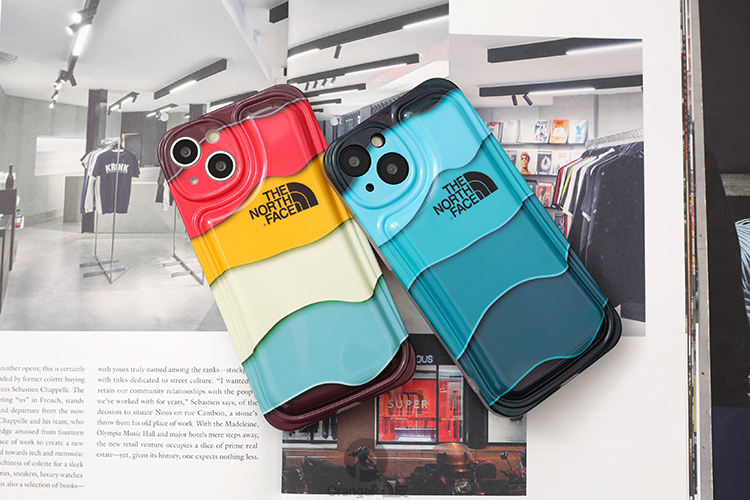 The North Face New Multi Color Stripes 14, 13, 12, 11 iPhone Case