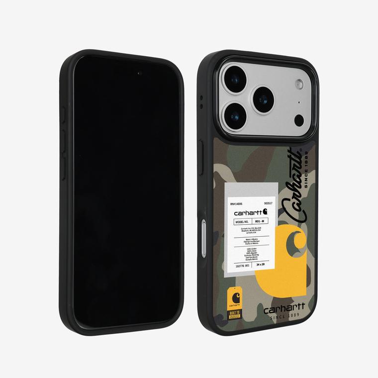 Carhartt Camo Script Logo iPhone Case