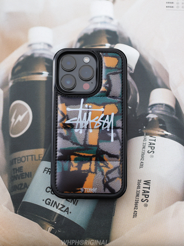 STUSSY New Puffy Puffer Down Jacket 15, 14, 13, 12 iPhone Case