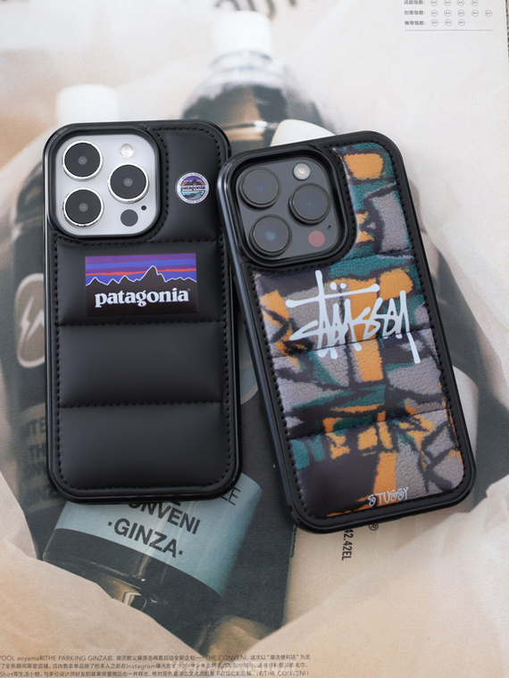 STUSSY New Puffy Puffer Down Jacket 15, 14, 13, 12 iPhone Case