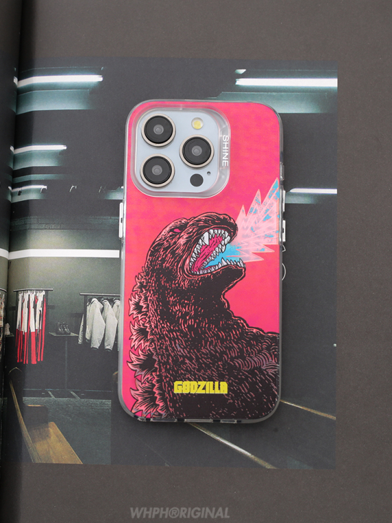 Godzilla Laser Gradient 15, 14, 13, 12, 11 iPhone Case