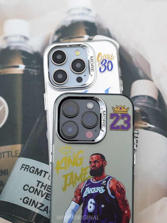 Basketball Superstar James 15, 14, 13, 12, 11 iPhone Case