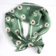 Tide Daisy Green [ленивый шелковый шарф, 2 минус 20]