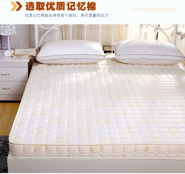 bộ nhớ giá rẻ thảm bọt nệm tatami bọt biển nệm ký túc xá sinh viên ngủ 1.8m 1.5m1.2 - Nệm drap nệm