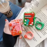 Apple, защитный чехол, мультяшные беспроводные наушники, неограниченная наклейка, bluetooth, iphone, 2 штук