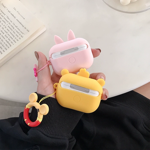 Защитный чехол для airpods pro, силиконовый защитный чехол для airpods, подходящий для Apple, чехол для беспроводных наушников Bluetooth, чехол для наушников airpodspor, мультяшный мягкий чехол для iPod, чехол для наушников air2, чехол для наушников airpo