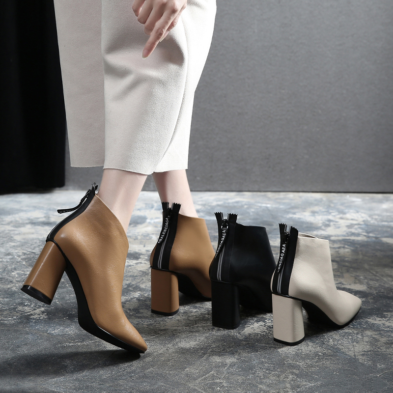 Bottes mi-saison femme      en Caoutchouc - Ref 3250534 Image 4