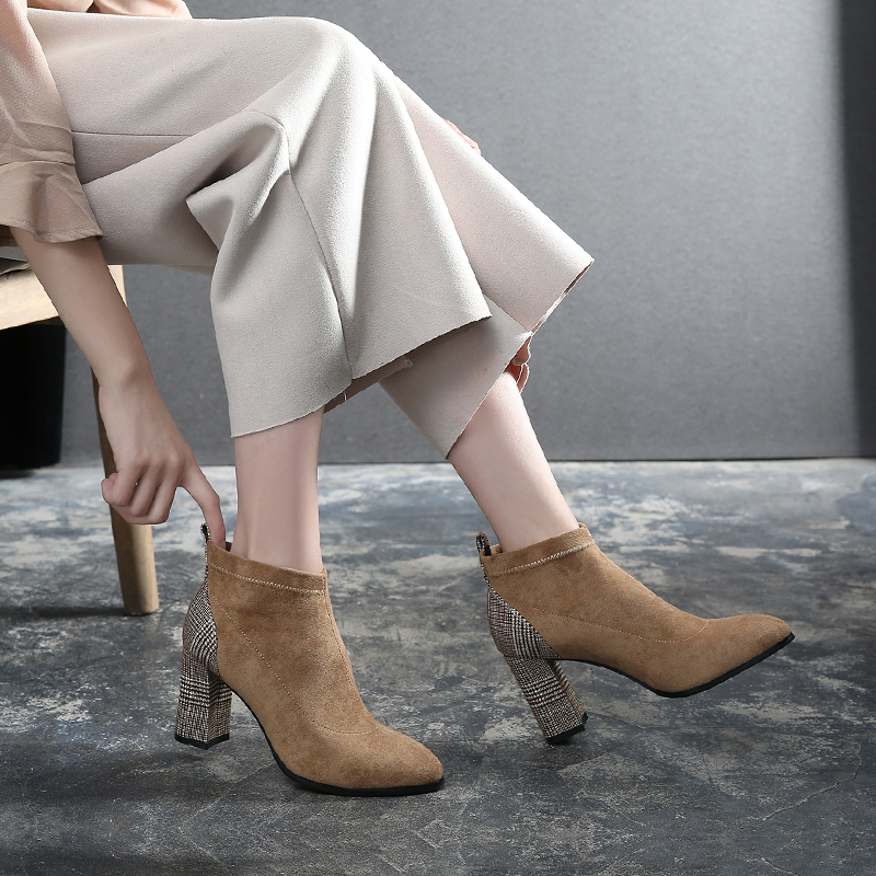 Bottes mi-saison femme en Caoutchouc - Ref 3249977 Image 4
