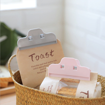 Colorful plastic strong sealing clip food bag snack sealing clip multi-use large moisture-proof sealing clip