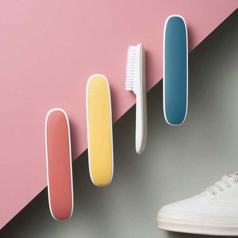 Creative long handle shoe brush home brush strong cleaning small brush multi-functional plastic shoe brush hard hair wash shoe brush