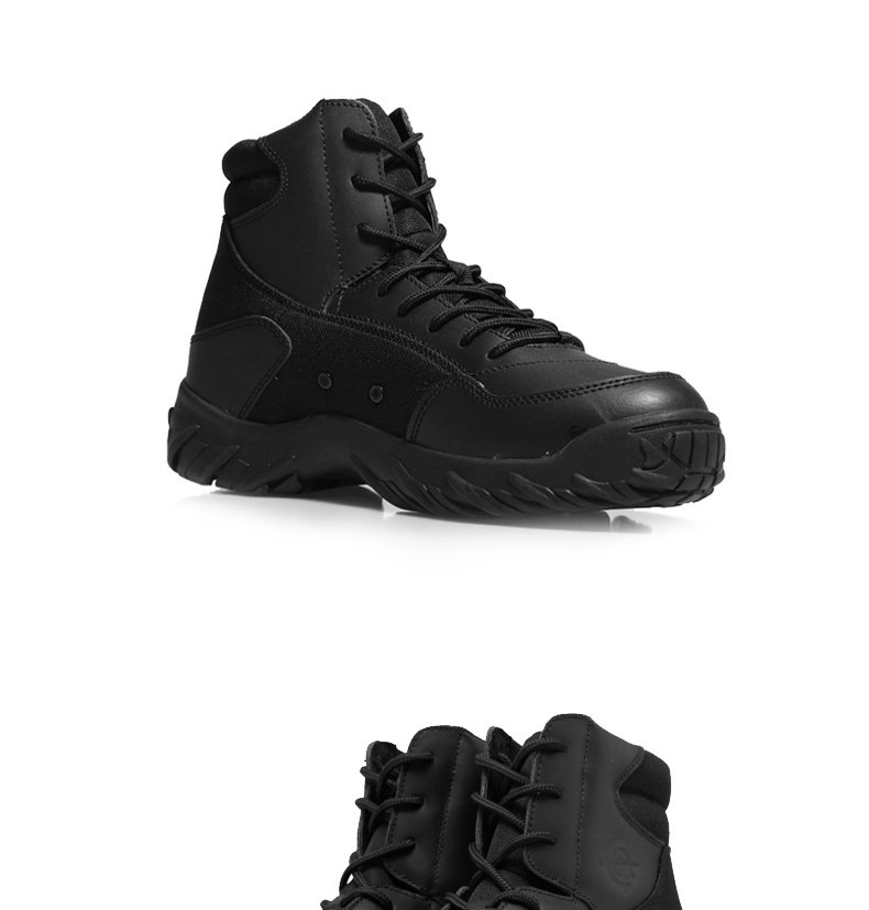 Boots militaires pour homme en cuir - Ref 1402023 Image 20