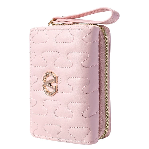 Короткий бумажник, кошелек, короткая сумка через плечо, с вышивкой