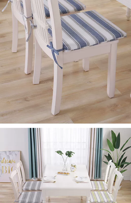 Đệm dày chống trượt ghế vải đệm lớp học sinh hiện đại bốn mùa phổ phân mông pad bộ nhớ bông pad - Ghế đệm / đệm Sofa thảm trải ghế sa lông