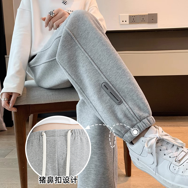 Maternity Sweatpants That Can Be Worn after Giving Birth, Spring and Autumn 2026, Loose High-Waisted Drawstring Slimming Casual Jogger Pants