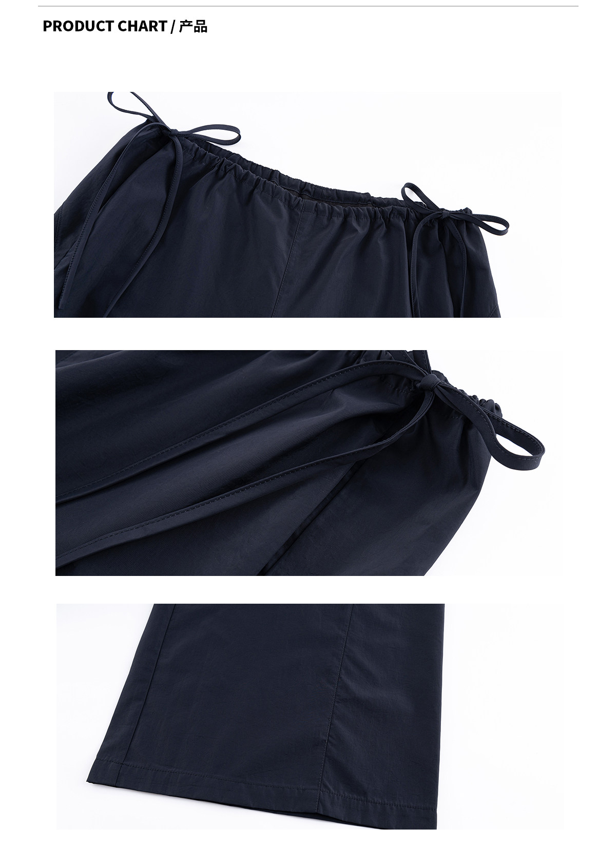 ARISEISM Low-Waist Wide-Leg Cargo Trousers