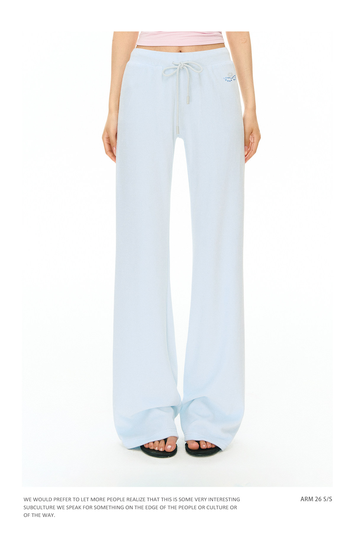 ARISEISM Zip-Up Cropped Sweatshirt Set