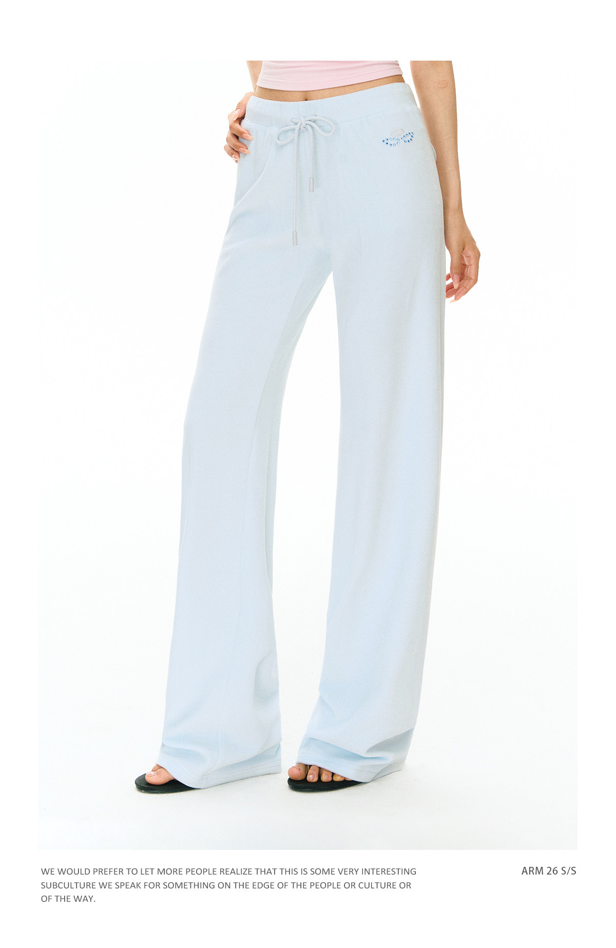 ARISEISM Zip-Up Cropped Sweatshirt Set