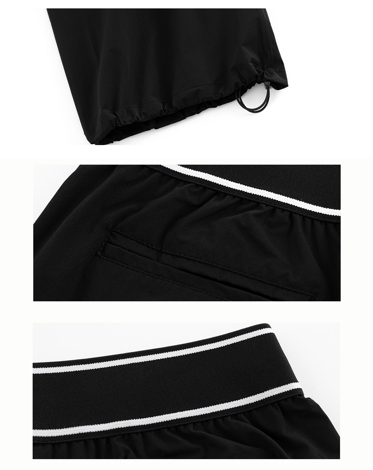 ARISEISM Low-Rise Loose Wide-Leg Trousers