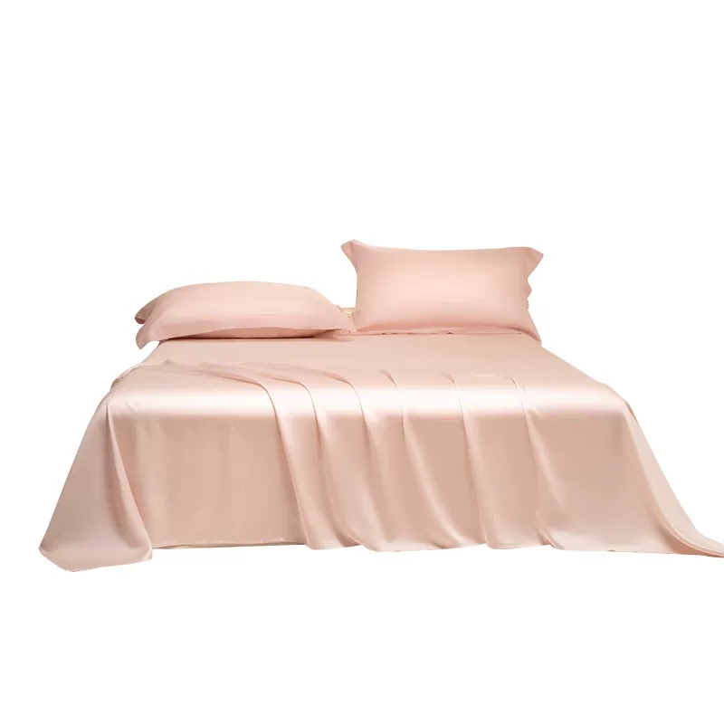 Summer elite sheet, silk silky pillowcase, set, 3 piece set
