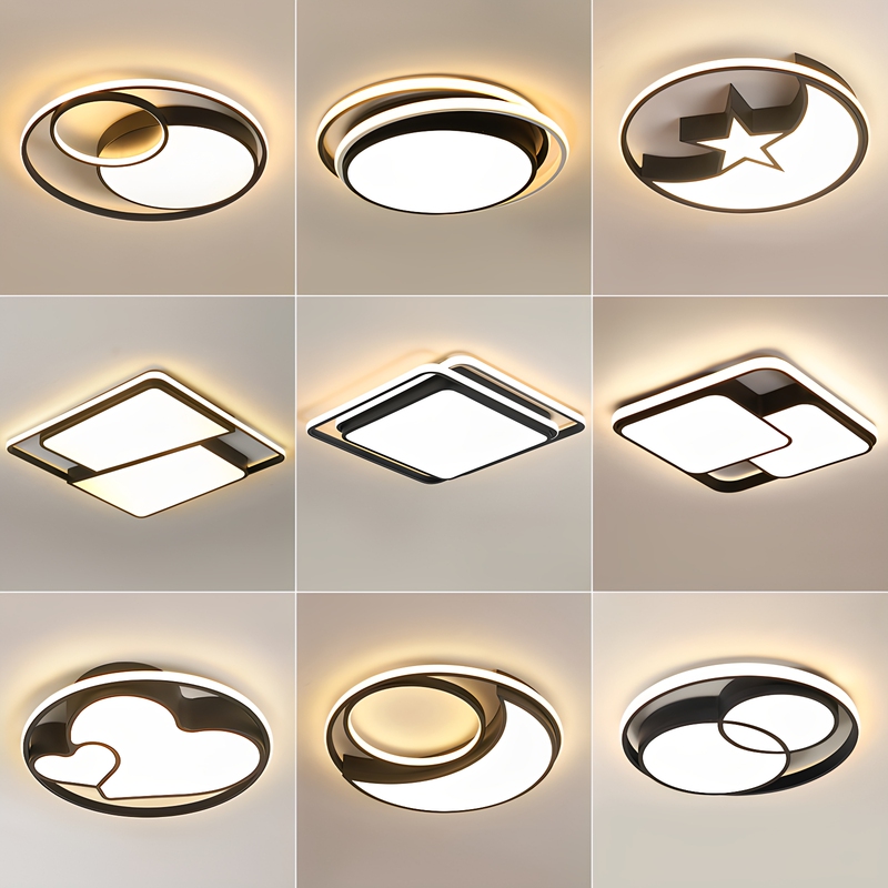 Bedroom Ceiling Light, Simple and Modern, 2026 New Model, Popular among Young People, Internet-Famous Zhongshan Lighting Fixtures Bedroom Ceiling Light, Simple and Modern, 2026 New Model, Popular among Young People, Internet-Famous Zhongshan Lighting Fixtures