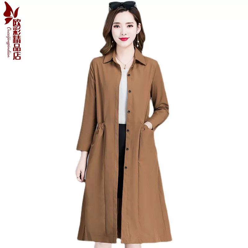 Autumn capacious thin jacket, plus size, western style