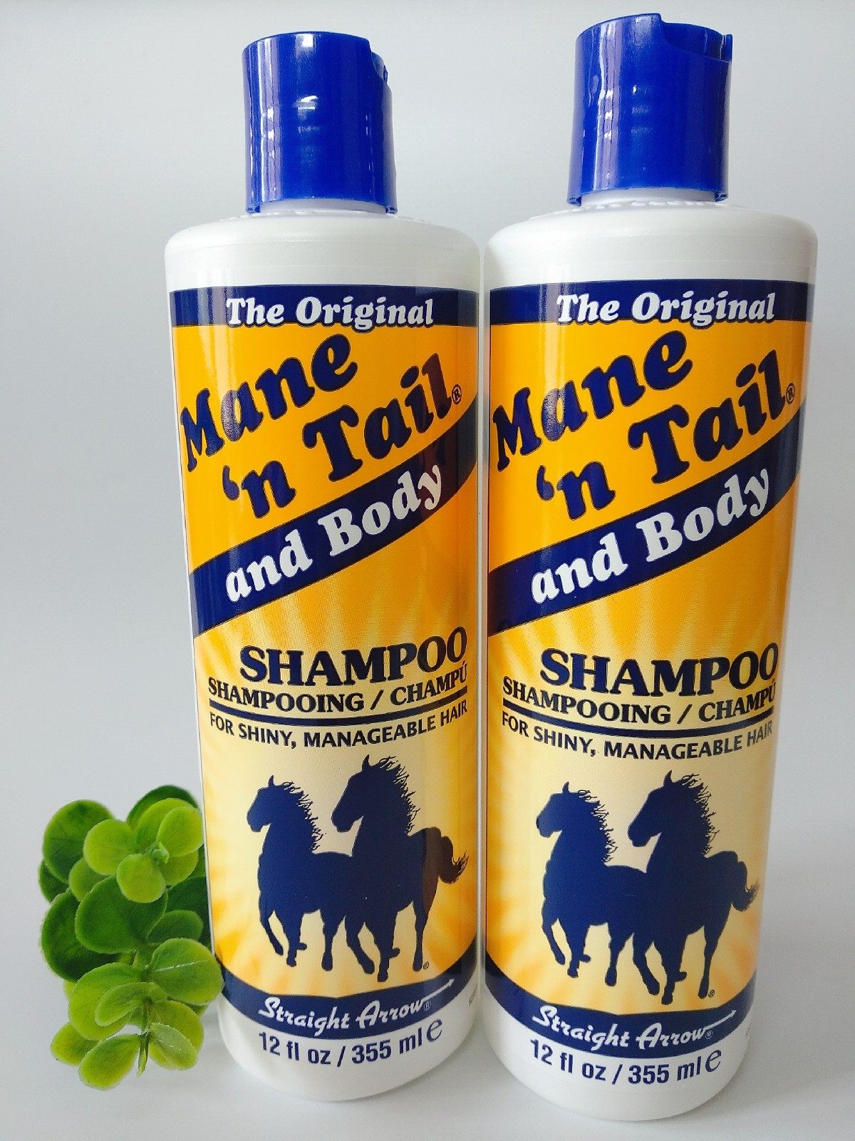 US Mane ' n Tail Arrow Cards Horse SHAMPOO Shampoo Herbal Ben Nourishes Classic 355ml