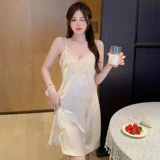 Лонгслив, шелковый банный халат, пижама, осеннее платье, тонкий сексуальный комплект, эффект подтяжки